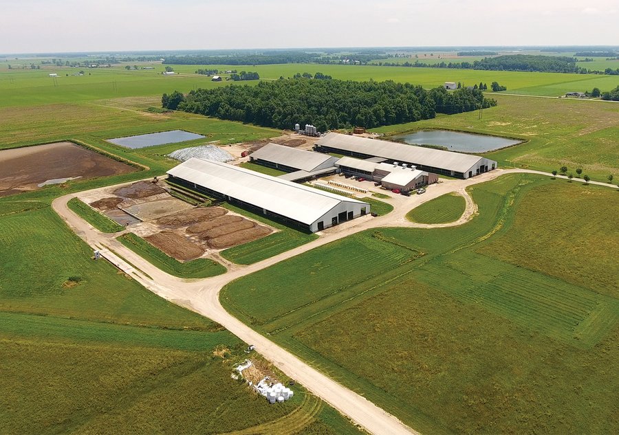 OHIO DAIRY DISPERSAL AUCTION - 160+/- ACRES OFFERED IN 5 TRACTS IN DEFIANCE COUNTY, OHIO